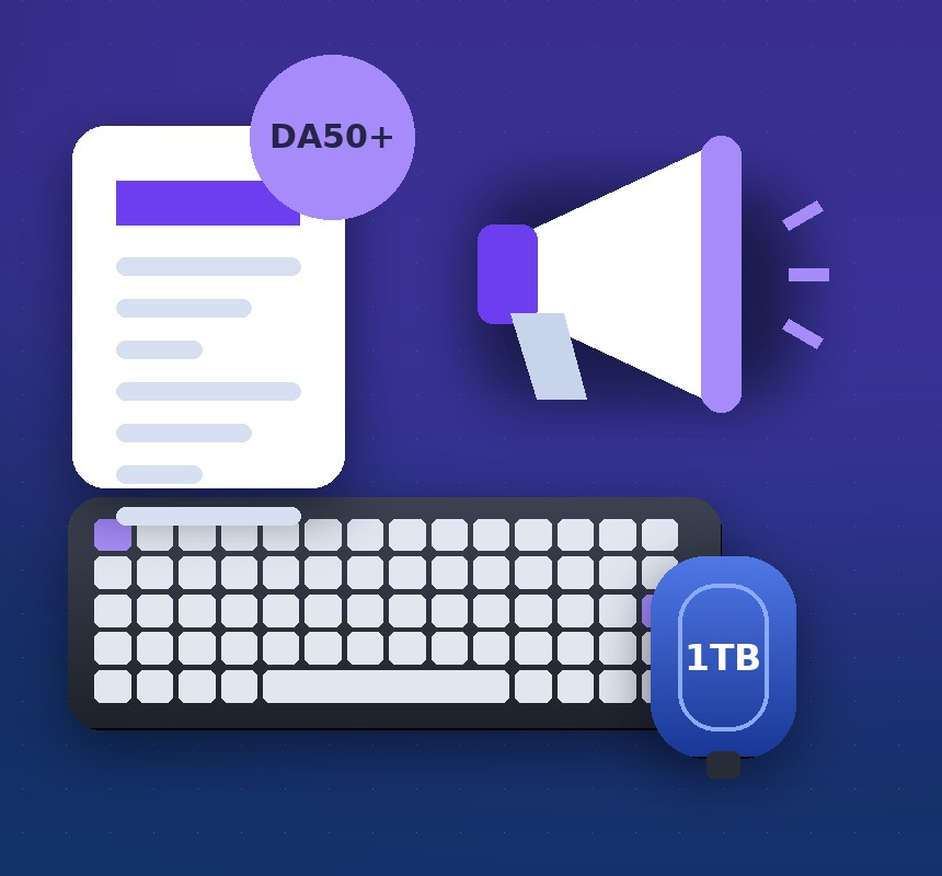 Guest posts, press releases and tech products illustration
