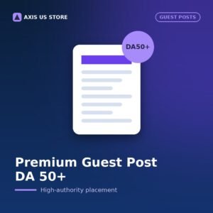 Premium Guest Post – DA 50+